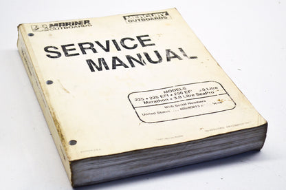 OEM Mercury 90-822900R3 1994 and Newer Service Manual 225/250 3.0 Litre