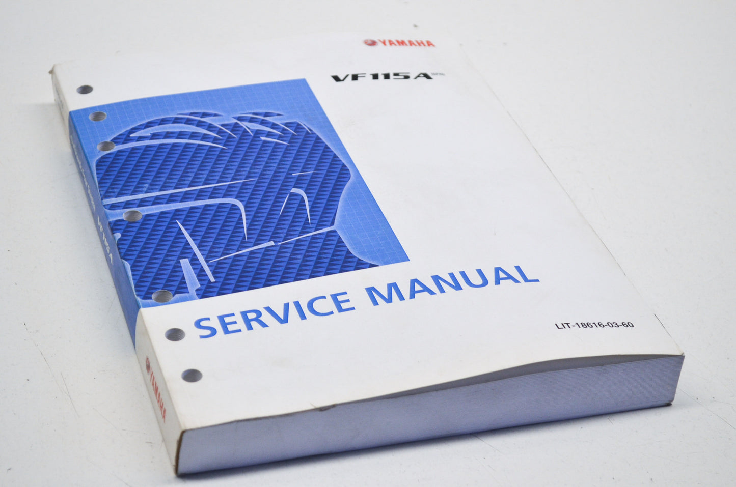 OEM Yamaha LIT-18616-03-60 VF115A Service Manual NOS