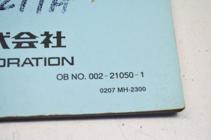Tohatsu 002-21050-1 MFS 25A/30A Parts List