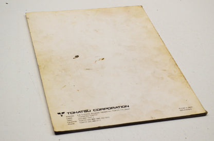OEM Tohatsu M25C2/M30A3 Service Manual