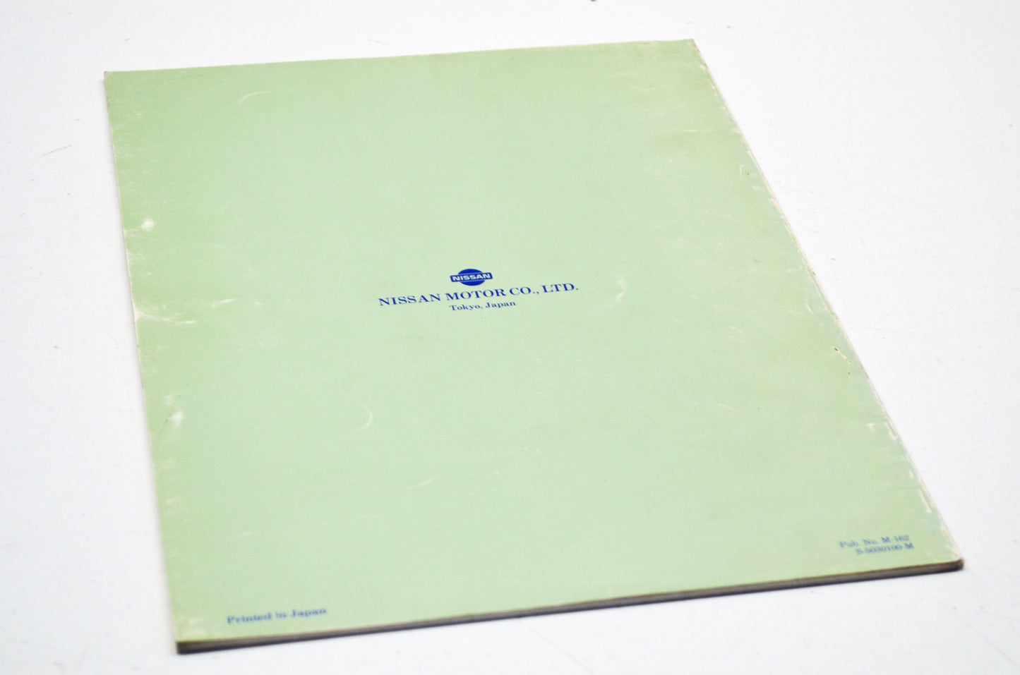 Nissan S-5030100, S5030100-M NS 5 Service Manual