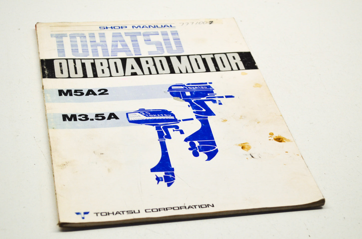 OEM Tohatsu M5A2/M3.5A Shop Manual