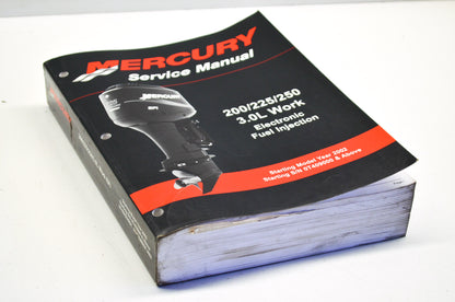 OEM Mercury 200/225/250 3.0L Work EFI Service Manual