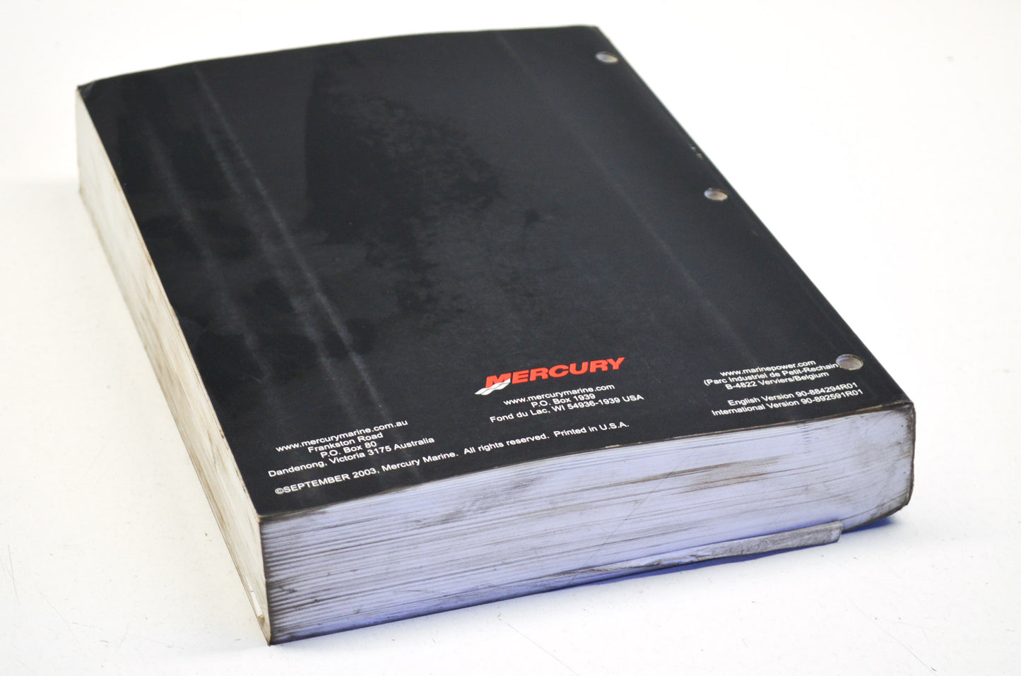 OEM Mercury 200/225/250 3.0L Work EFI Service Manual