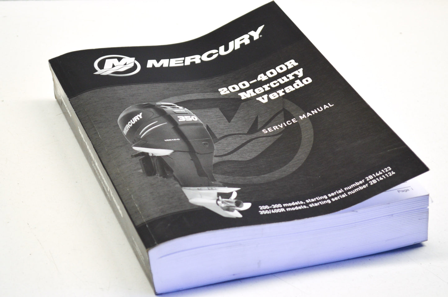New OEM Mercury Service Manual 200-400R Verado NOS