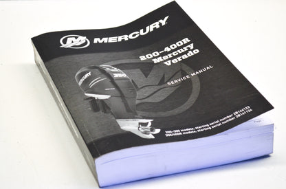 New OEM Mercury Service Manual 200-400R Verado NOS