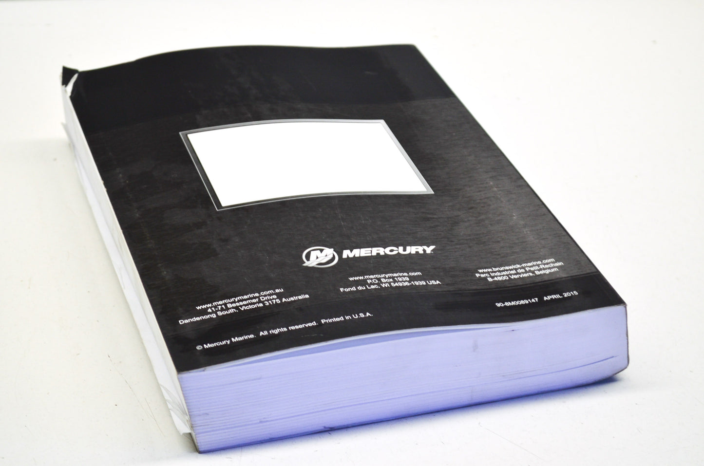 New OEM Mercury Service Manual 200-400R Verado NOS