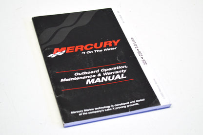 OEM Mercury 90-10128030 225/250 3.0 Litre Outboard Operation Manual NOS