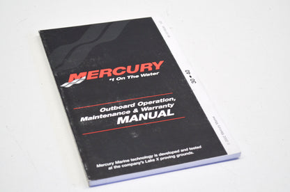 OEM Mercury 90-10116030 30/40HP Outboard Operation Manual NOS