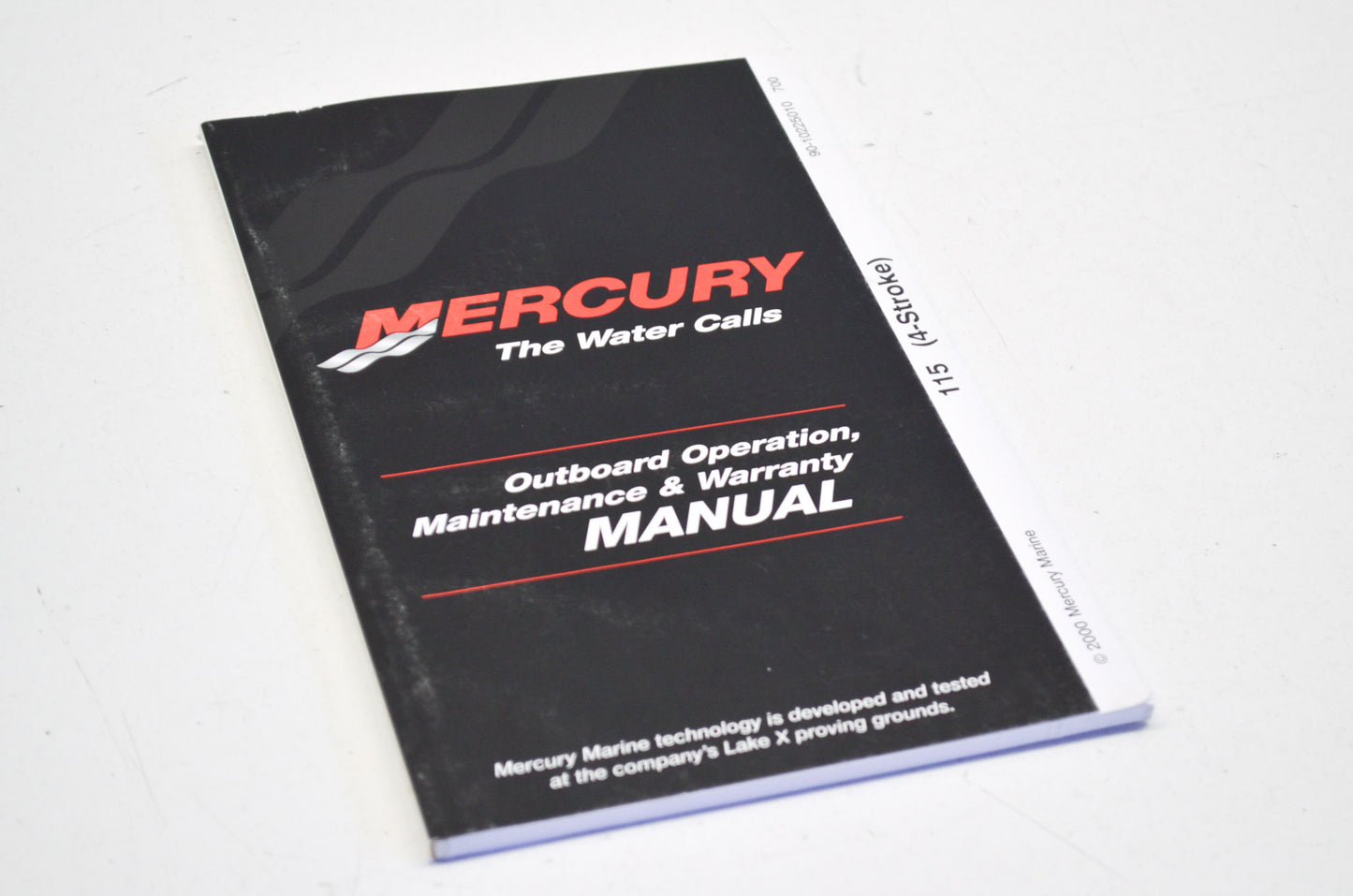 OEM Mercury 90-10225010 115HP 4-Stroke Outboard Operation Manual NOS