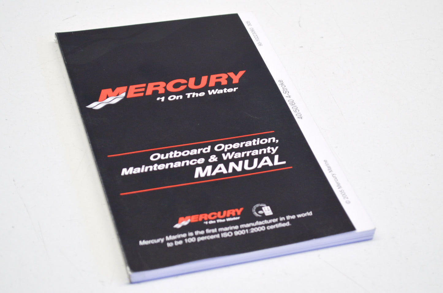 OEM Mercury 90-10223060 40/50/60 4-Stroke Outboard Operation Manual NOS
