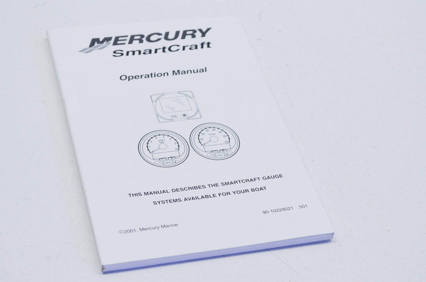 New OEM Mercury Smartcraft Operation Manual NOS