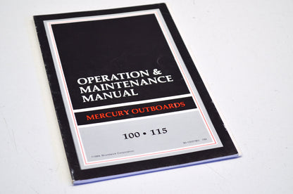 OEM Mercury 90-13537901 100/115 HP Operation Manual NOS