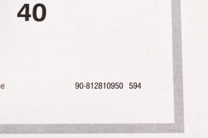 OEM Mercury 90-812810950 40 HP Operation Manual NOS
