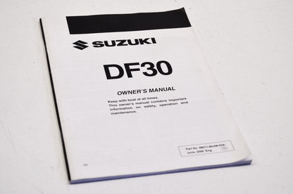 DF30 Owners Manual NOS