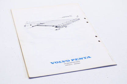 Volvo Penta 10079 1977 Type 140 140cc 2-Cyl Parts List