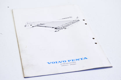 Volvo Penta 1976 Type 033 70cc 1-Cyl Parts List