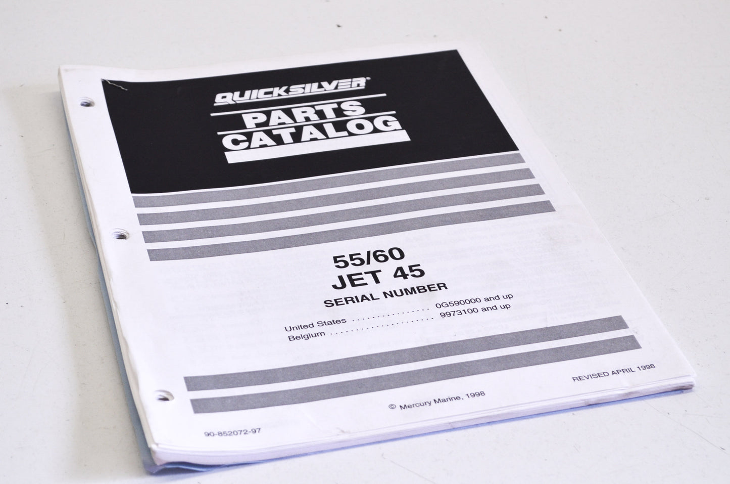OEM Mercury 55/60 Jet 45Parts Catalog