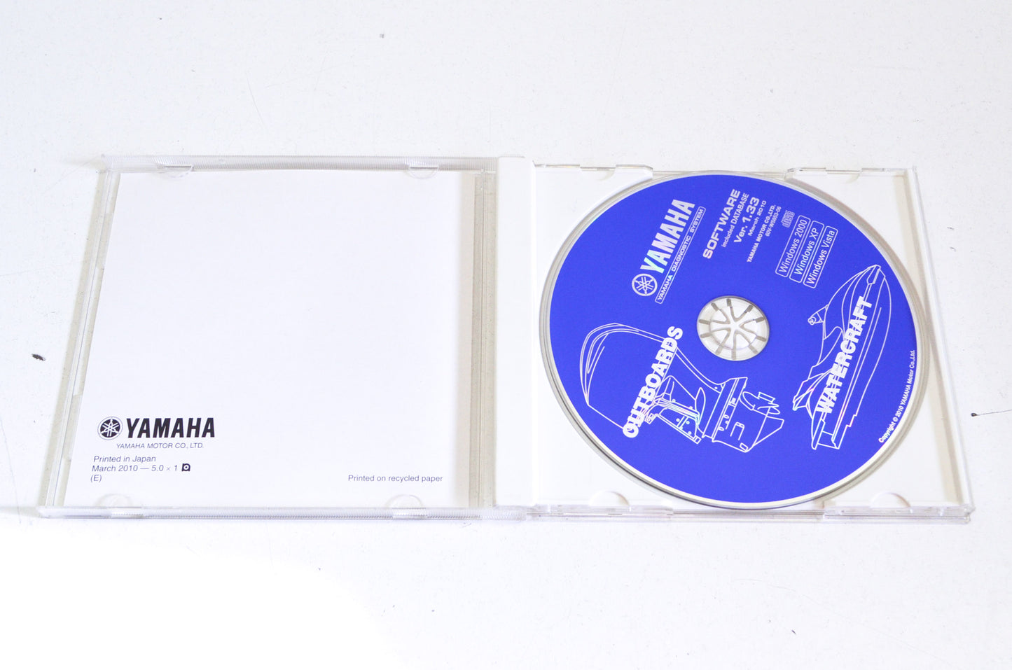 OEM Yamaha Diagnostic System Update 1.33 CD