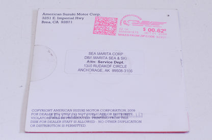 New OEM Suzuki DF70A/80A/90A&DF8/9.9A Service Manual CD NOS