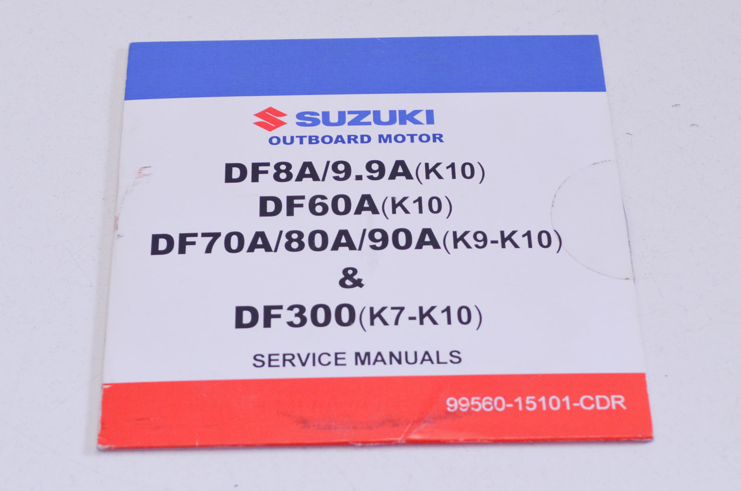 OEM Suzuki DF8A/9.9A DF60A,DF70A/80A/90A&DF300 Service Manual CD