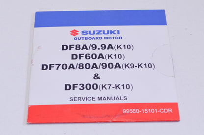 OEM Suzuki DF8A/9.9A DF60A,DF70A/80A/90A&DF300 Service Manual CD