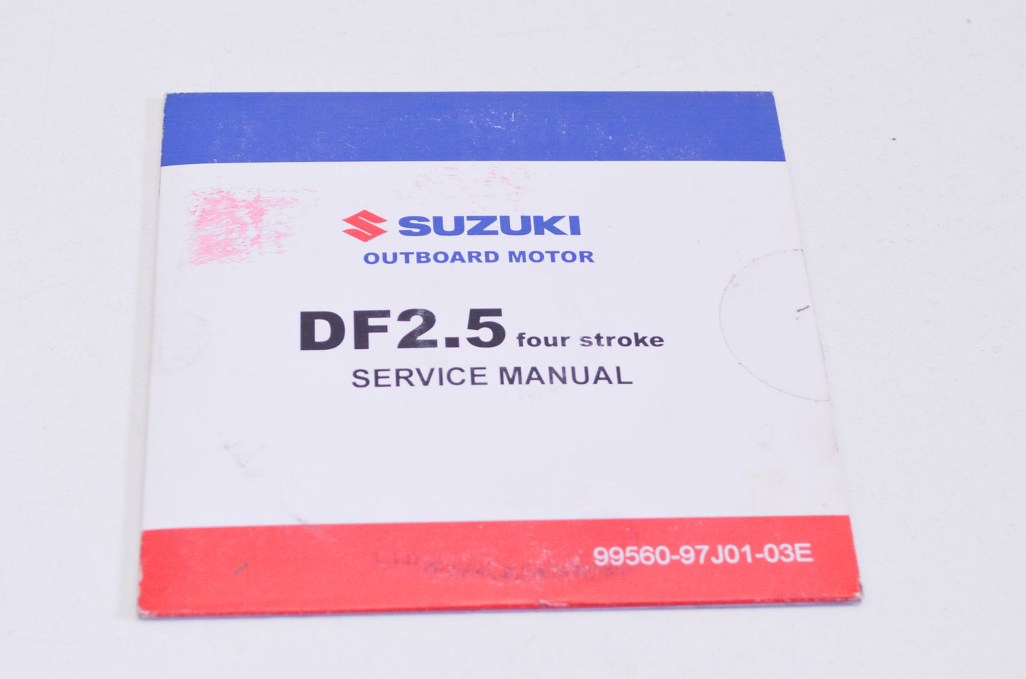 OEM Suzuki 99560-97J01-03E DF2.5 Service Manual CD