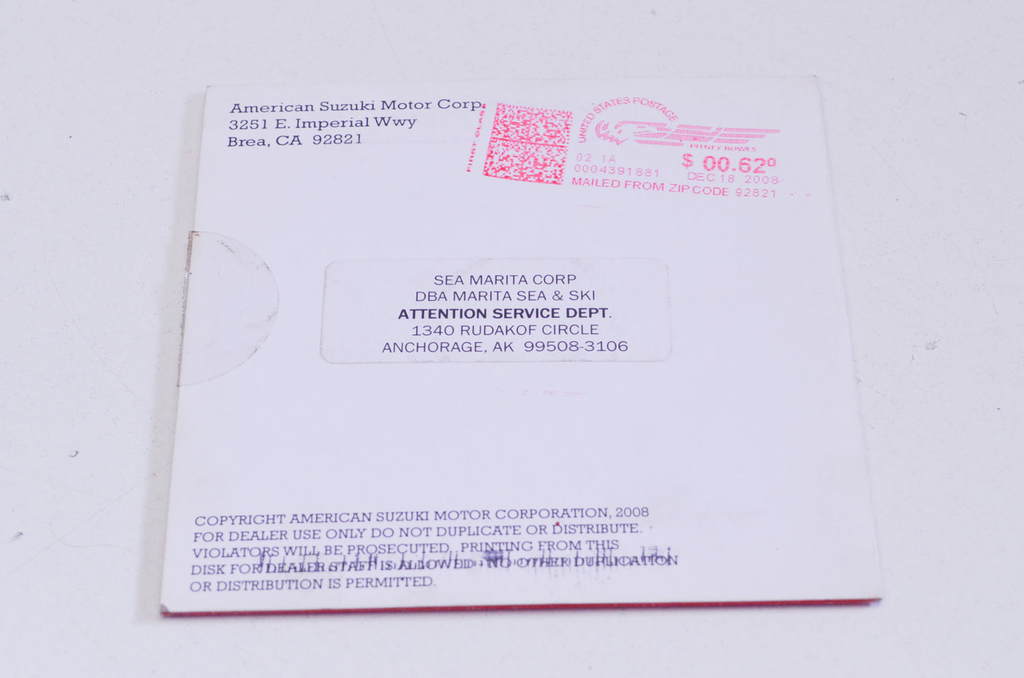 OEM Suzuki DF70A/80A/90A Service Manual CD