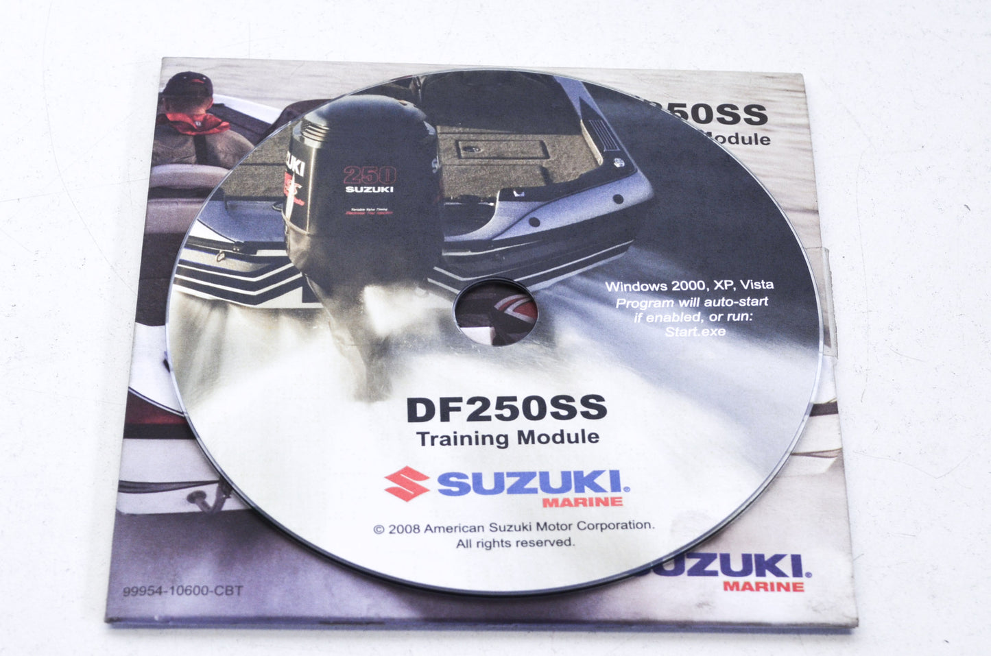 OEM Suzuki 99954-10600-CBT DF250SS Training Module CD