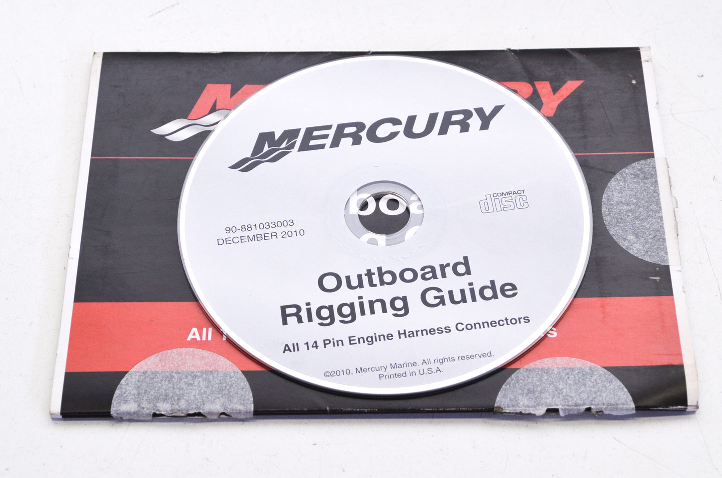 OEM Mercury 90-881033003 Outboard Rigging Guide CD