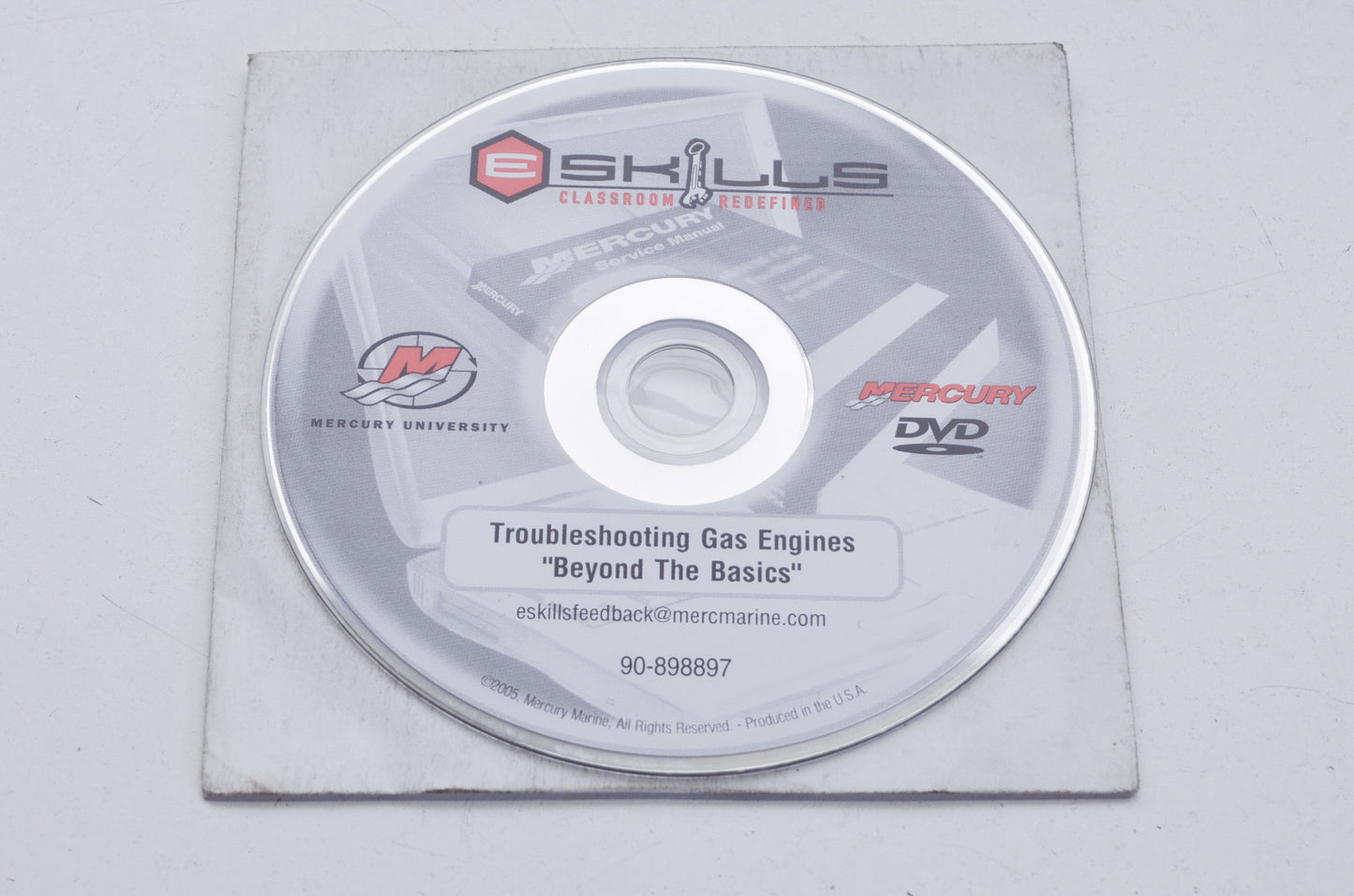 OEM Mercury 90-898897 Troubleshooting Gas Engines CD