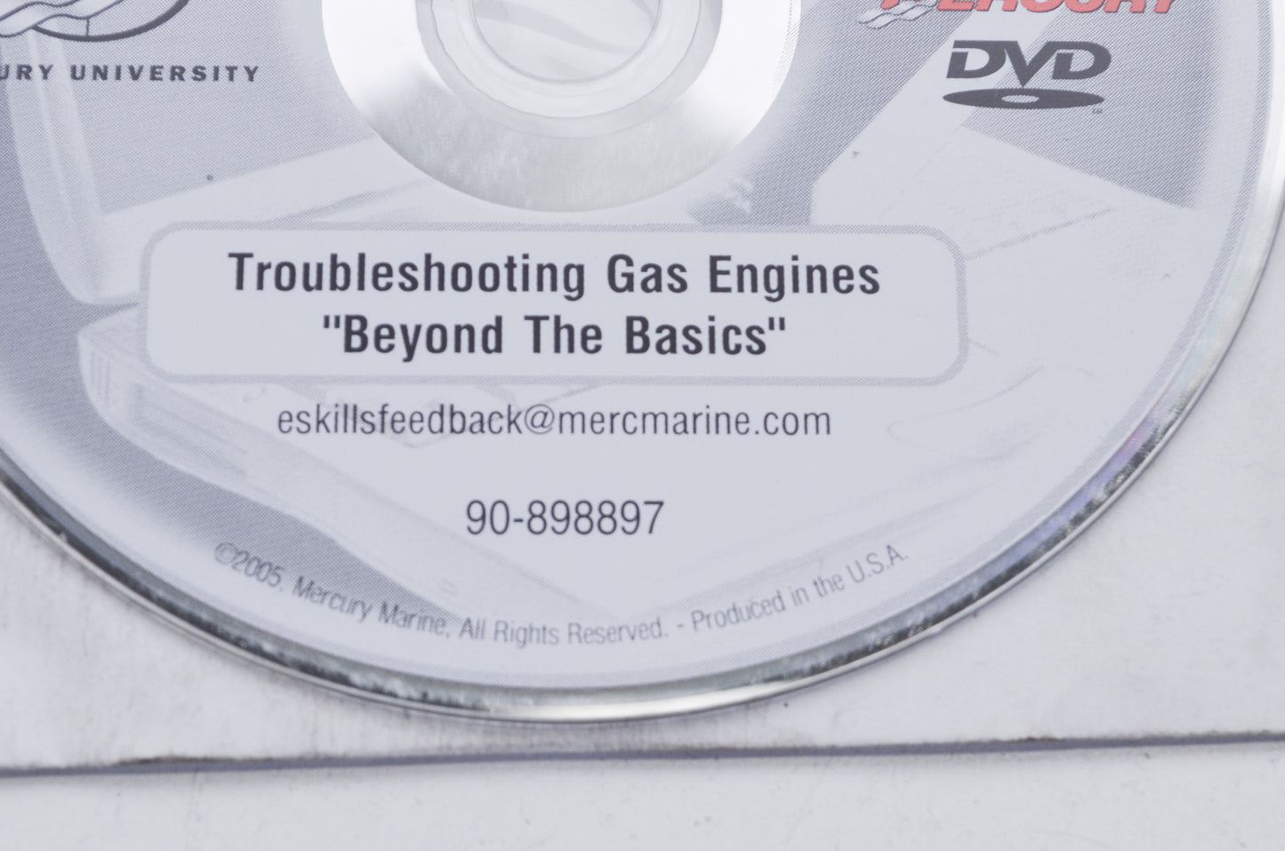 OEM Mercury 90-898897 Troubleshooting Gas Engines CD