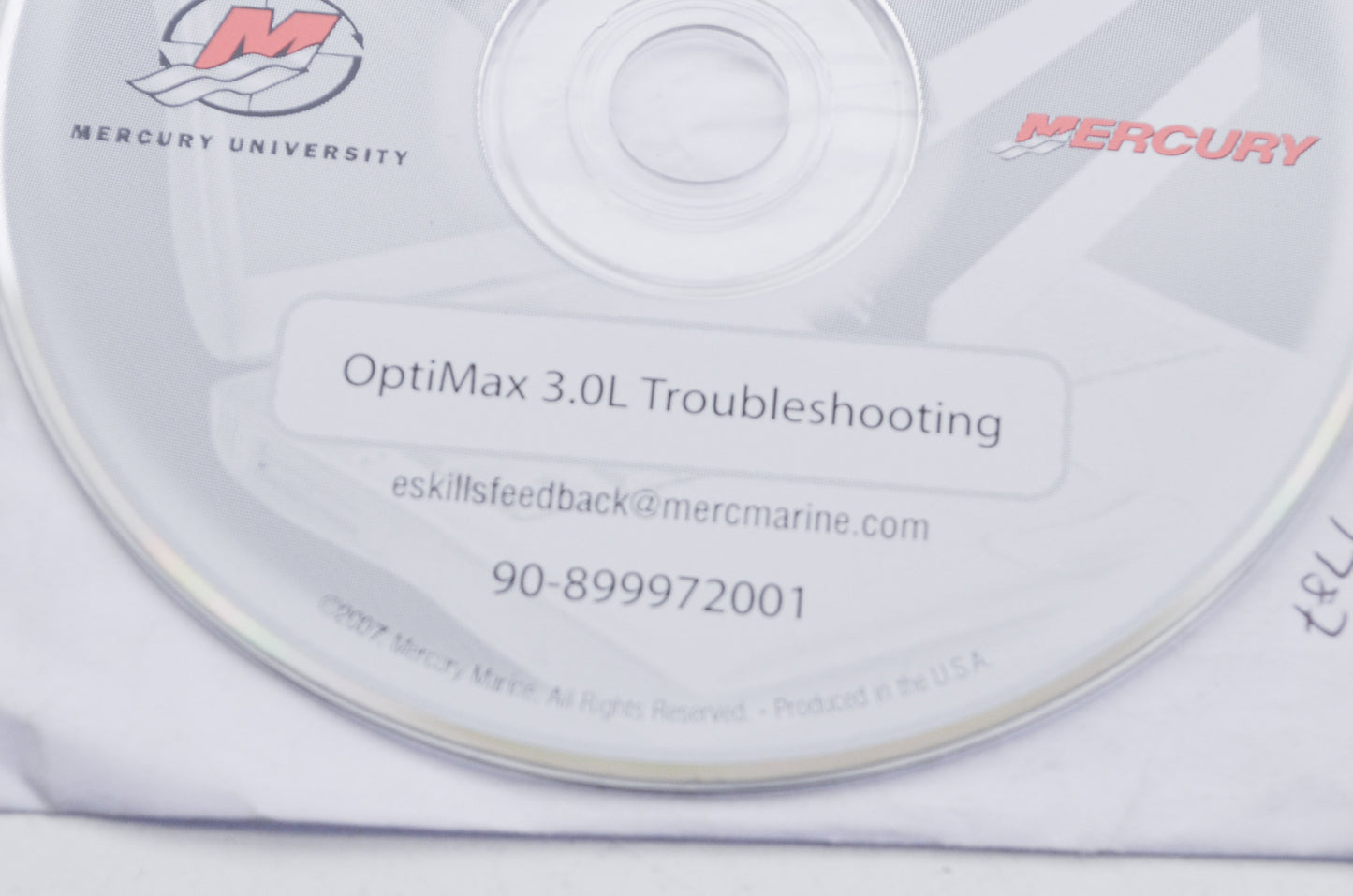 OptiMax 3.0L Troubleshooting CD