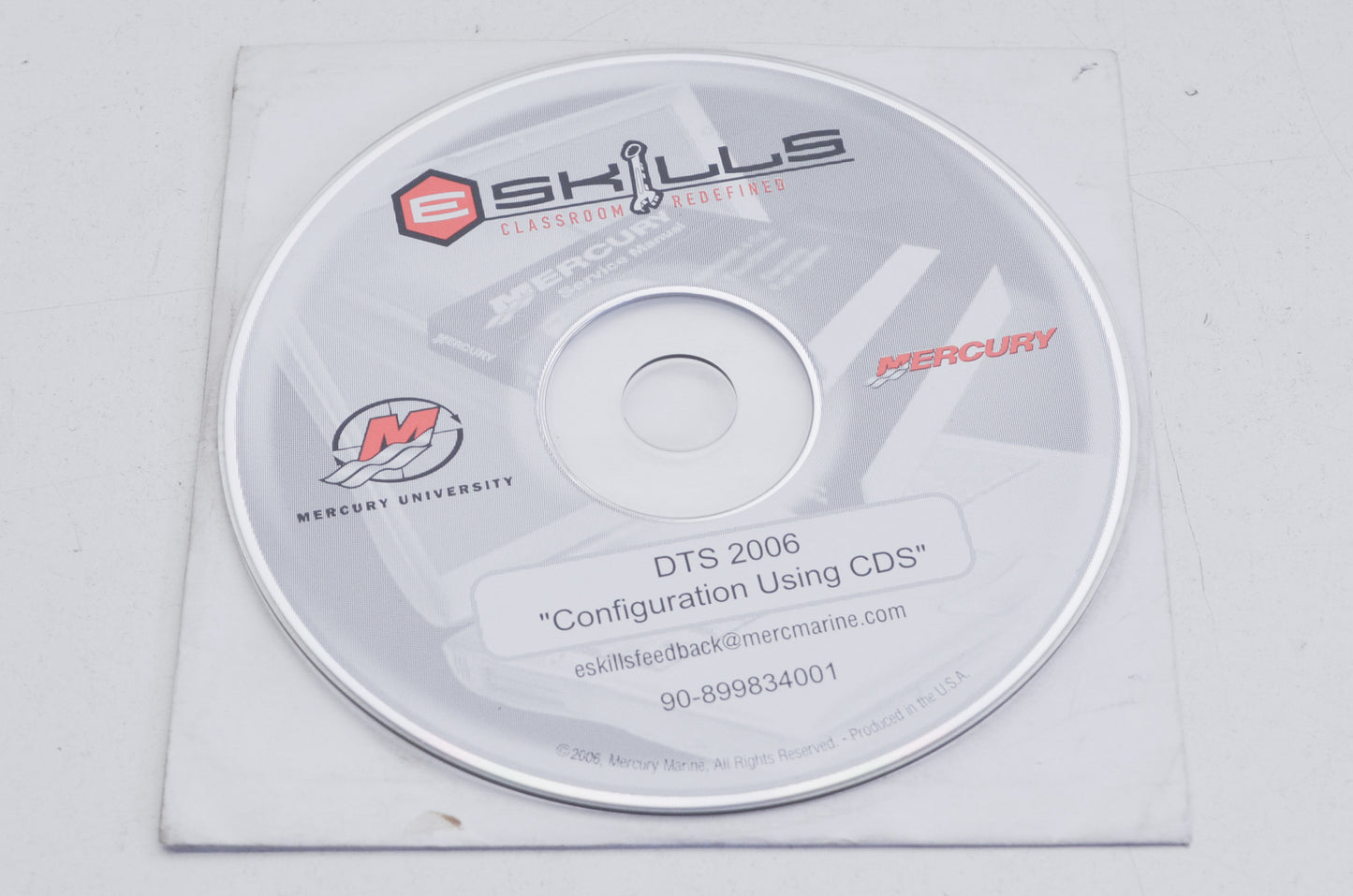 OEM Mercury 90-899834001 DTS 2006 'Configuration Using CDS' CD