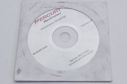 OEM Mercury 90-864913006 Installation Drawings CD