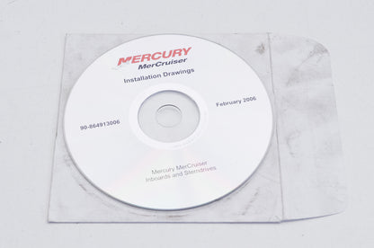 OEM Mercury 90-864913006 Installation Drawings CD