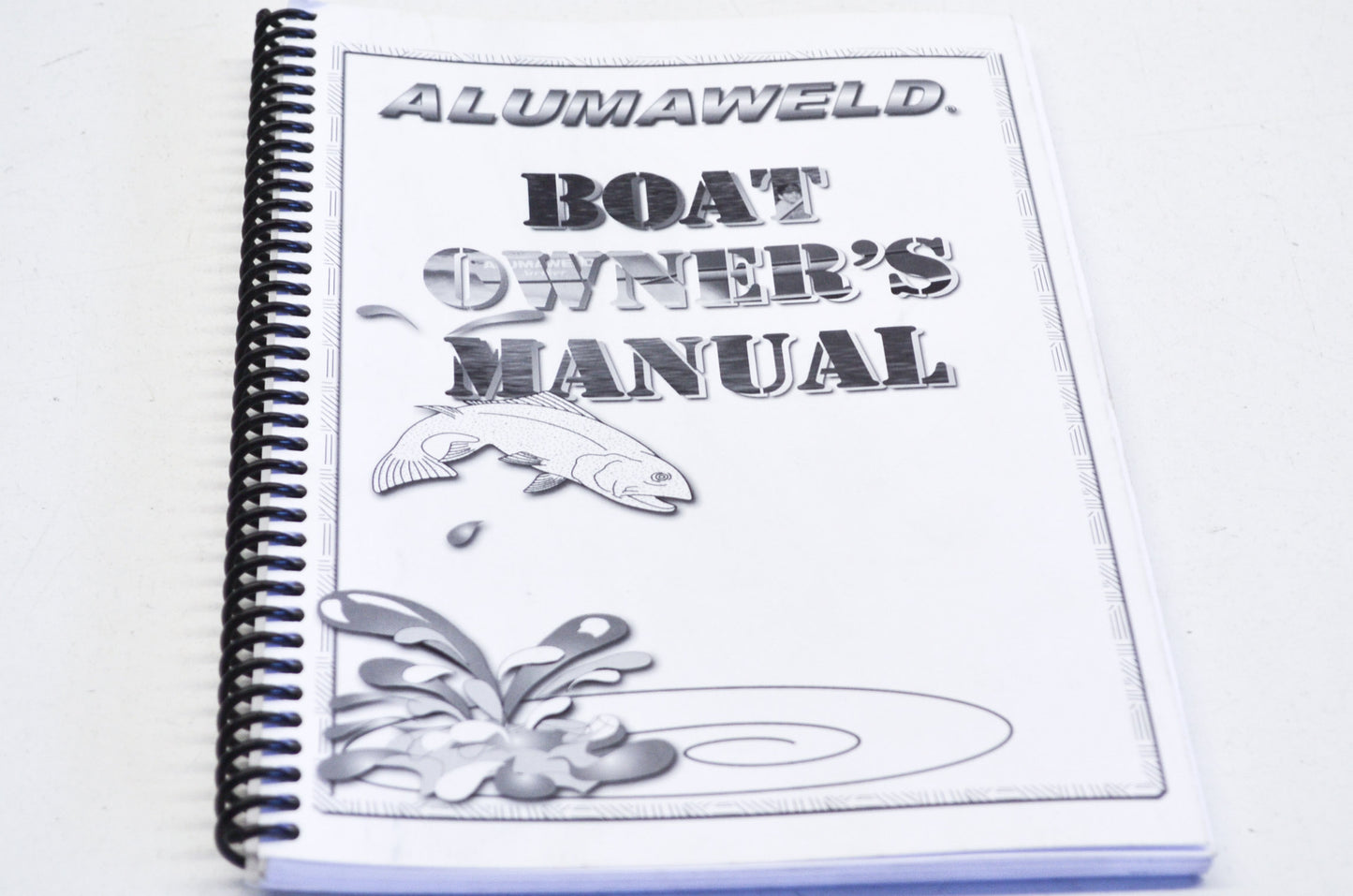 New Alumaweld Boat Owners Manual NOS