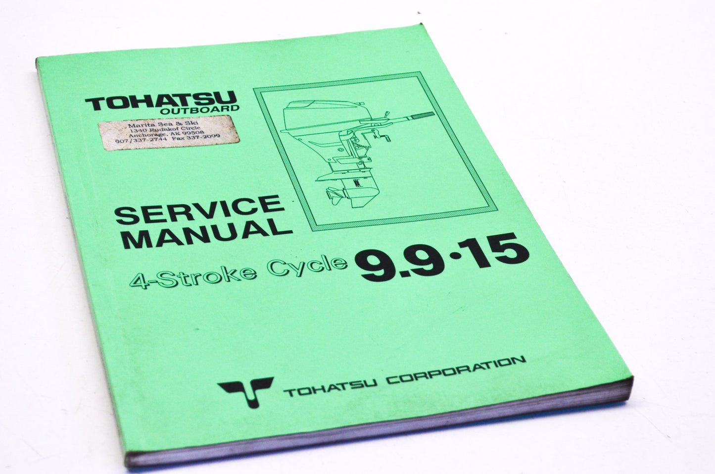 OEM Tohatsu 9.9/15HP 4-Stroke Service Manual