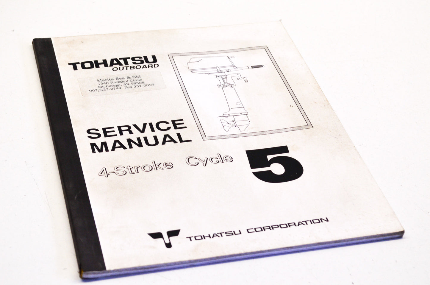 OEM Tohatsu 4-Stroke 5 HP Service Manual