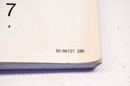 OEM Mercury 90-86137 Service Manual #4 Stern Drive Units MCM 120-260 (1-7)