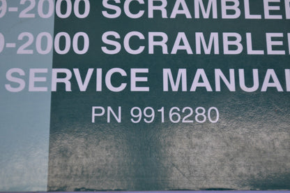 OEM Polaris 9916280 Service Manual 99-00 SCRAM 400/500