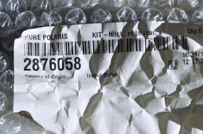OEM Polaris 2876058 Edge Touring Hitch NOS