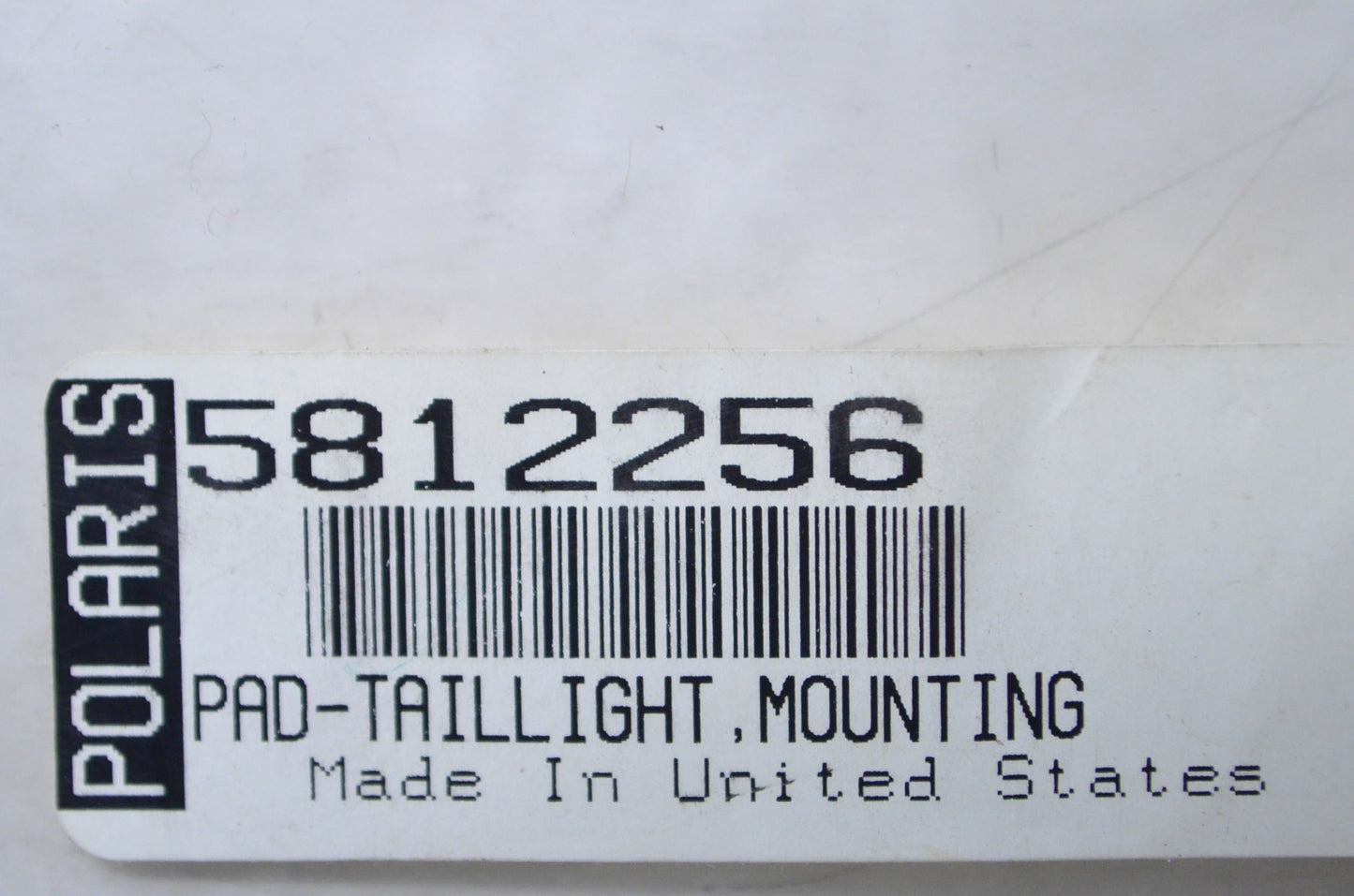 OEM Victory 5812256 Tail Light Mounting Pad NOS