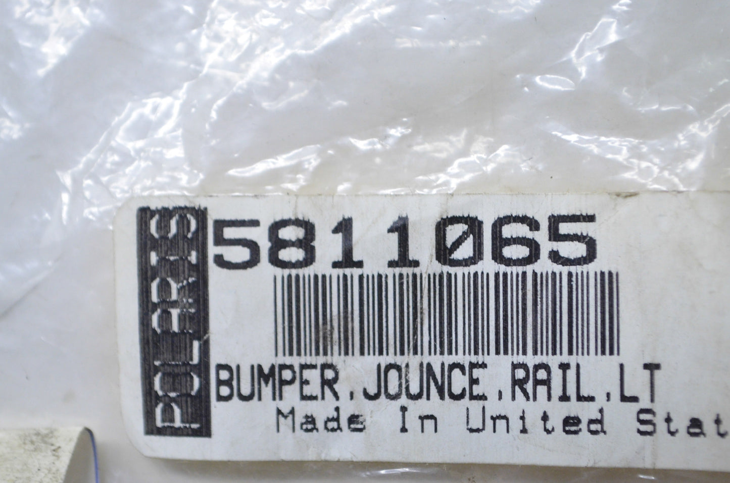 New OEM Polaris Jounce Rail Bumper NOS