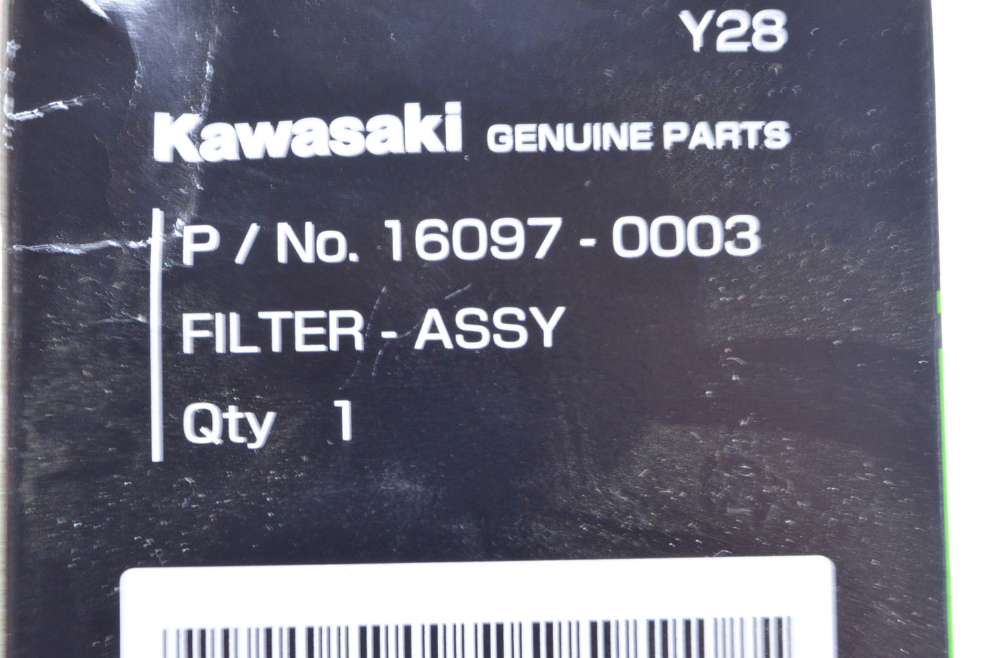 OEM Kawasaki 16097-0003 Oil Filter Assembly NOS
