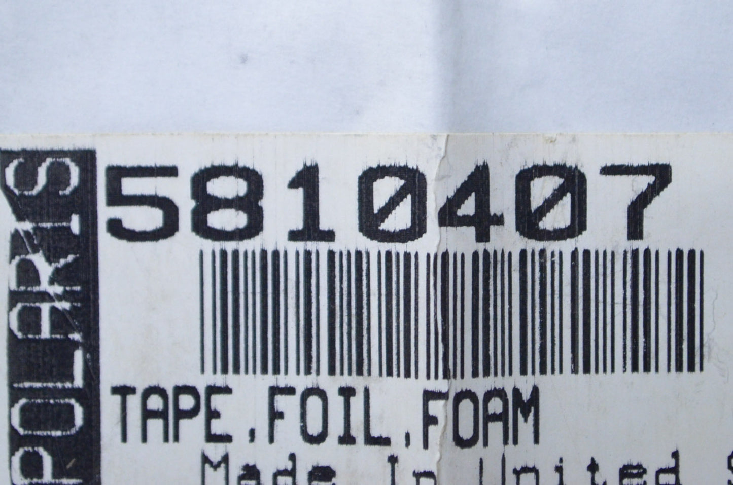 New OEM Polaris Foam Foil Tape NOS