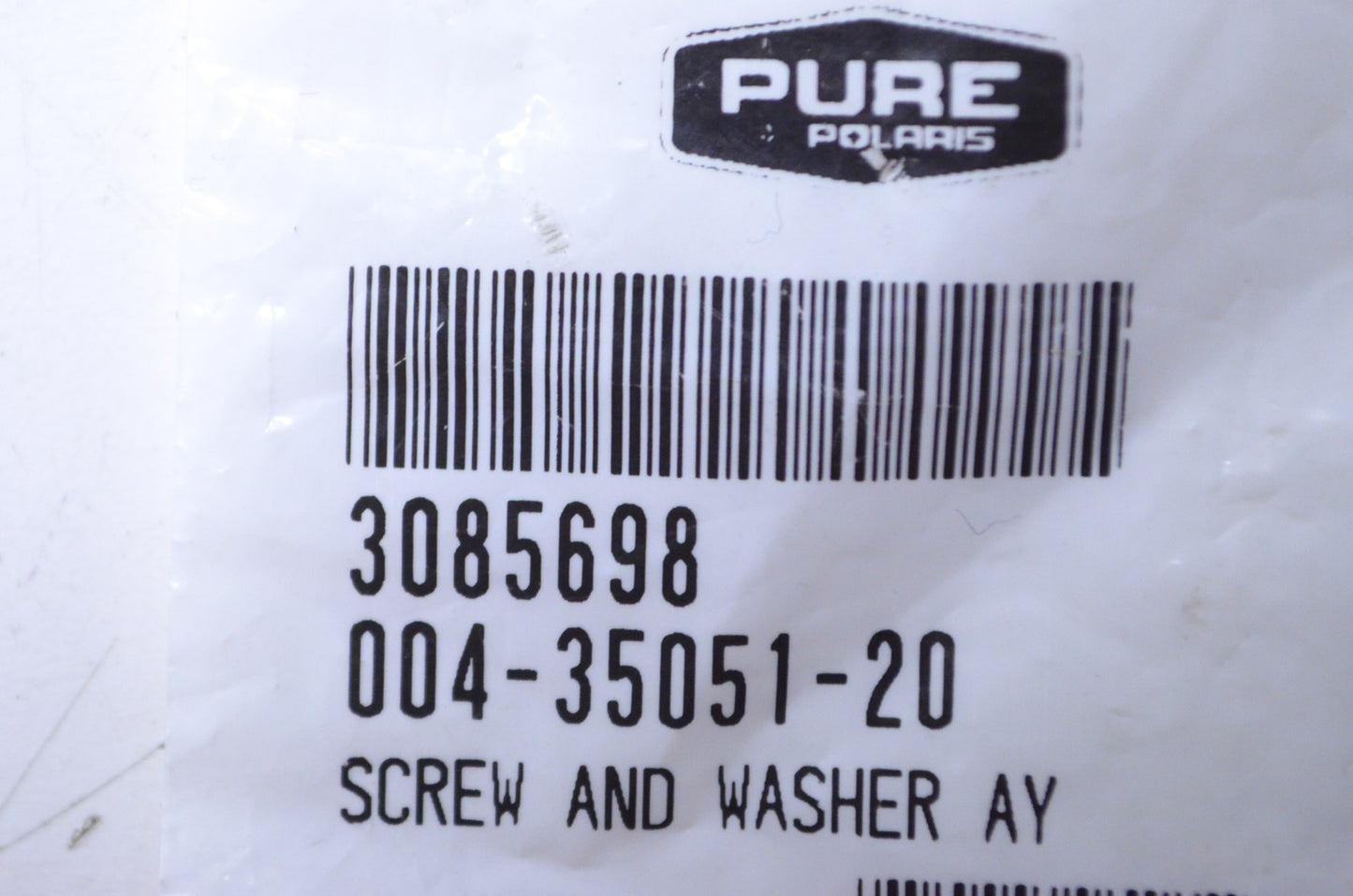 OEM Polaris 3085698 Screw & Washer Assembly Qty 3 NOS
