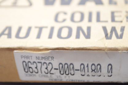 Morse 63732-000-0180.0, 063732-000-0180.0 Control Cable 15' NOS