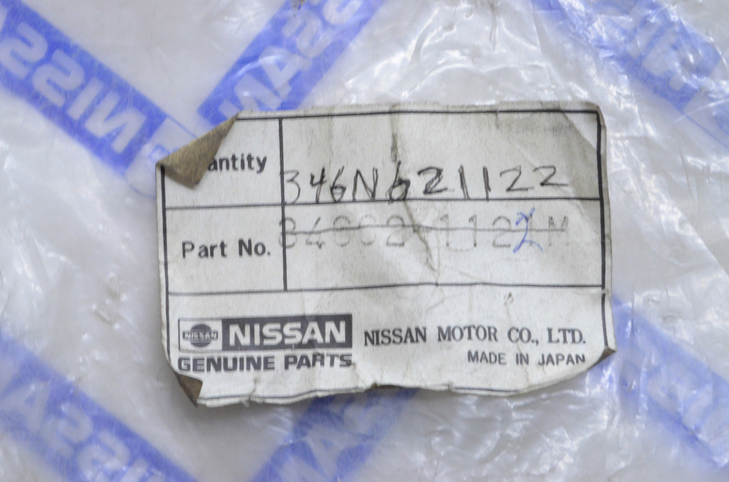 Nissan 346N62112-2, 346N621122 Right Stern Bracket NOS