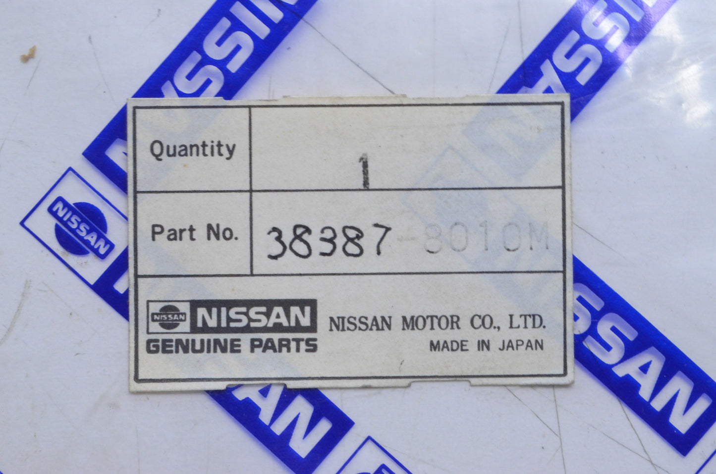 New OEM Nissan Decal Kit NOS